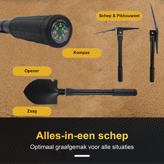 ODESSEY Metaaldetector - Starterset - Kind - Volwassen - Professioneel - Explorer
