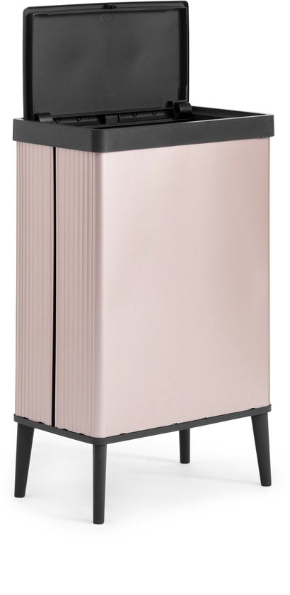 Curver Verto High - Prullenbak 54L - Rosé - 44x27x69cm