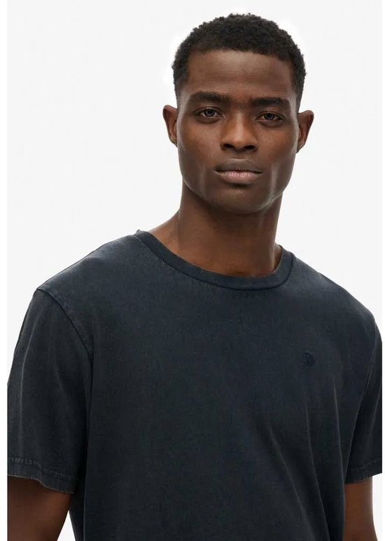 Superdry - Essentials Relaxed T-shirt - Heren - Maat M - Donkergrijs