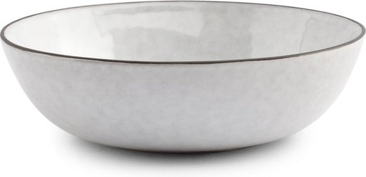 S|P Collectie Kom 13xH4cm wit Fina (Set van 4)