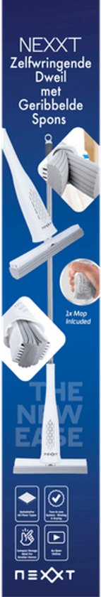 Nexxt Zelfwringende Dweil - 130cm