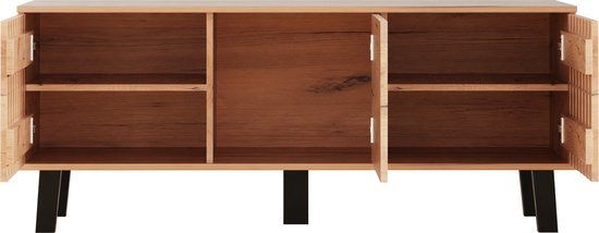 VDD Home - TV meubel - TV kast - Zwevend TV meubel - Hout - 130 x 53 x 40 cm - Staand of hangend