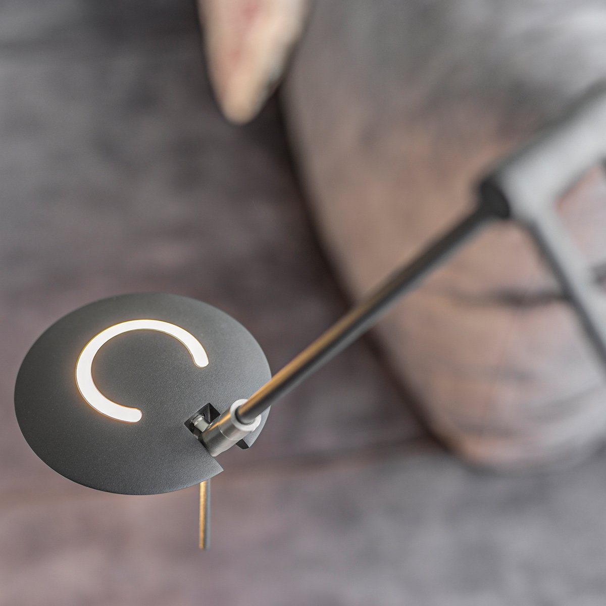 Vloerlamp Steinhauer Zodiac LED - Zwart