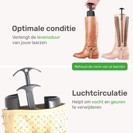 Proskill Laarzenspanners - 2 Stuks - Laarzenvuller - Oprekker - Dameslaars - Schoenoprekker