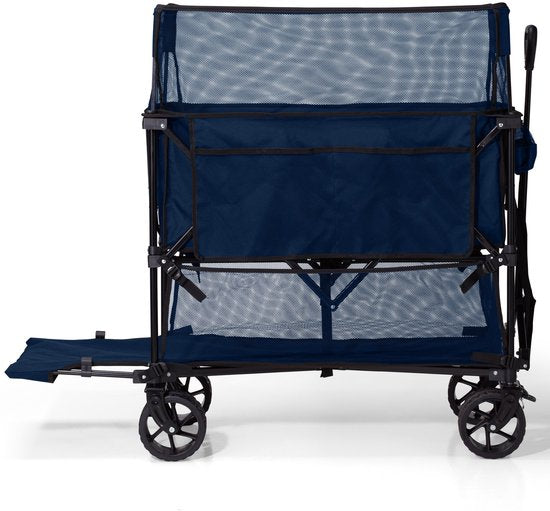 Mr Fold Bolderkar – XXL – Opvouwbaar – 400L – Blauw