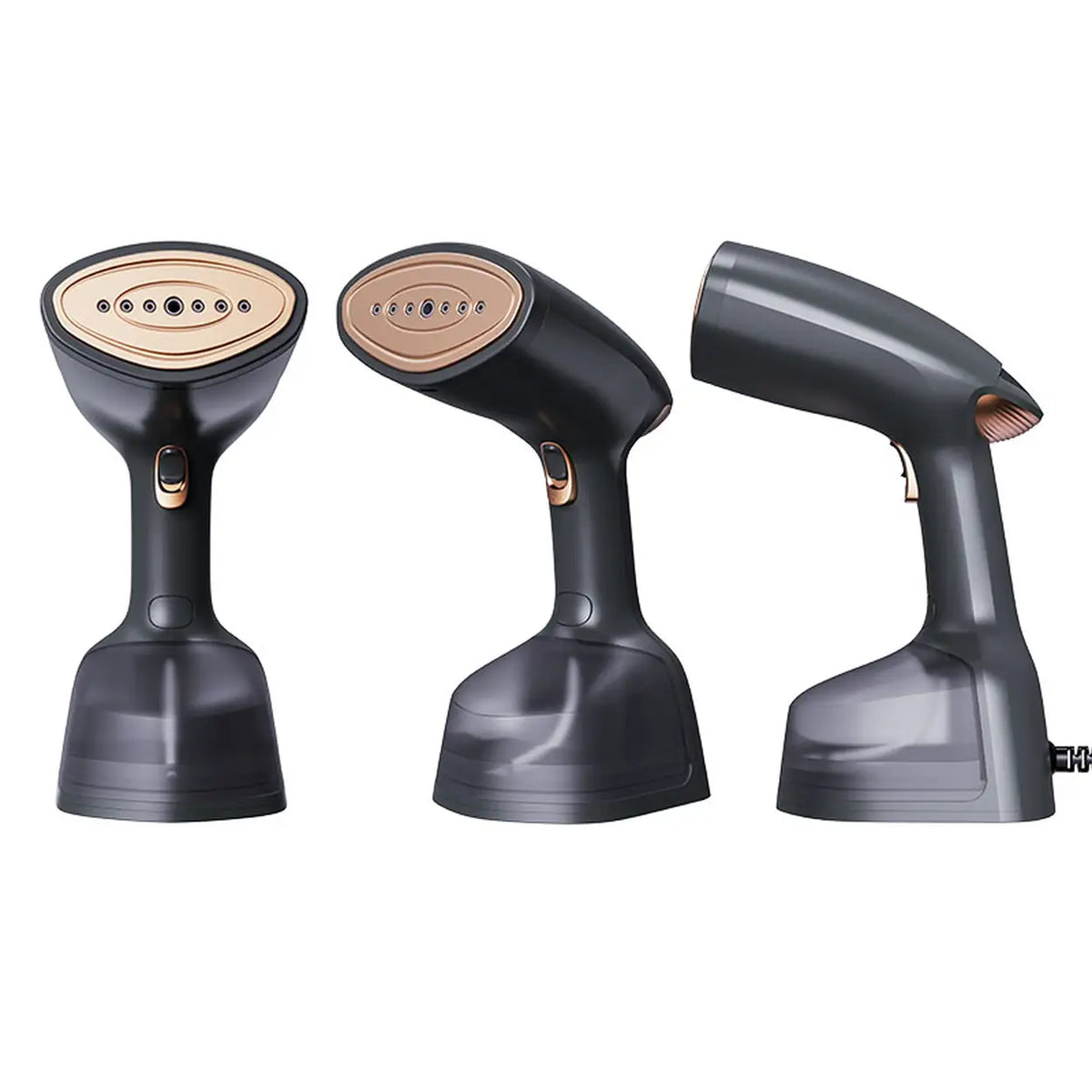 Aucma Handheld Kledingstomer 1800W - 260ml Watertank - Zwart