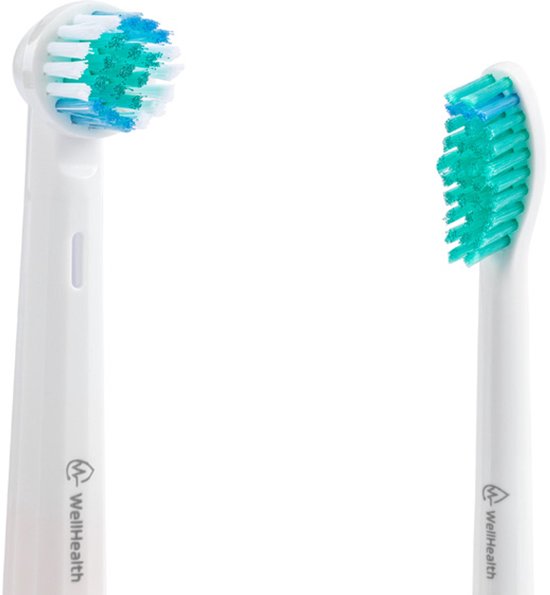 Wellhealth - Set van 16 of 32 universele opzetborsteltjes voor je elektrische tandenborstel - Geschikt voor Oral B/Braun - 32 opzetborsteltjes