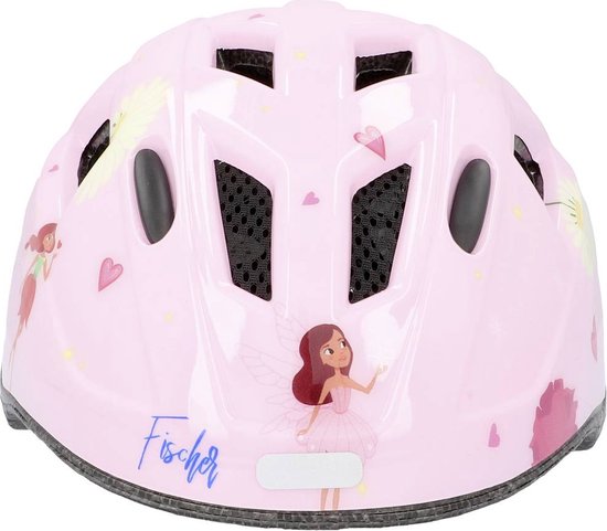 FISCHER FAHRRAD Plus Princess XS/S Kinderhelm Roze Confectiemaat: XS/S Hoofdomvang: 48-54 cm