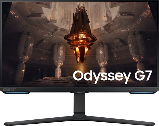 Samsung Odyssey G7 LS28BG700EPXEN - 4K IPS Smart Gaming Monitor - Tizen - Wi-Fi - 144hz - 28 inch
