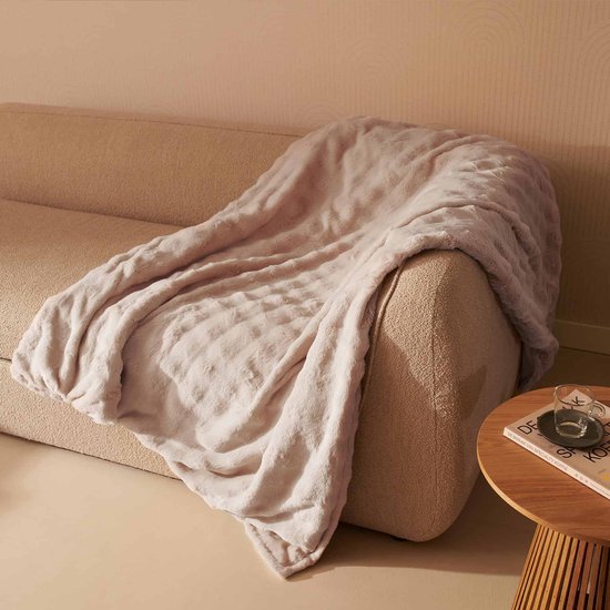 Duux Yentl Bubble Elektrisch Warmtedeken 200x200 cm – 9 standen – Grijs