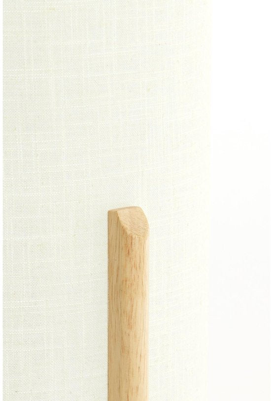 Light & Living Tafellamp Bruin - Hout - Ø28 x 44 cm - E27