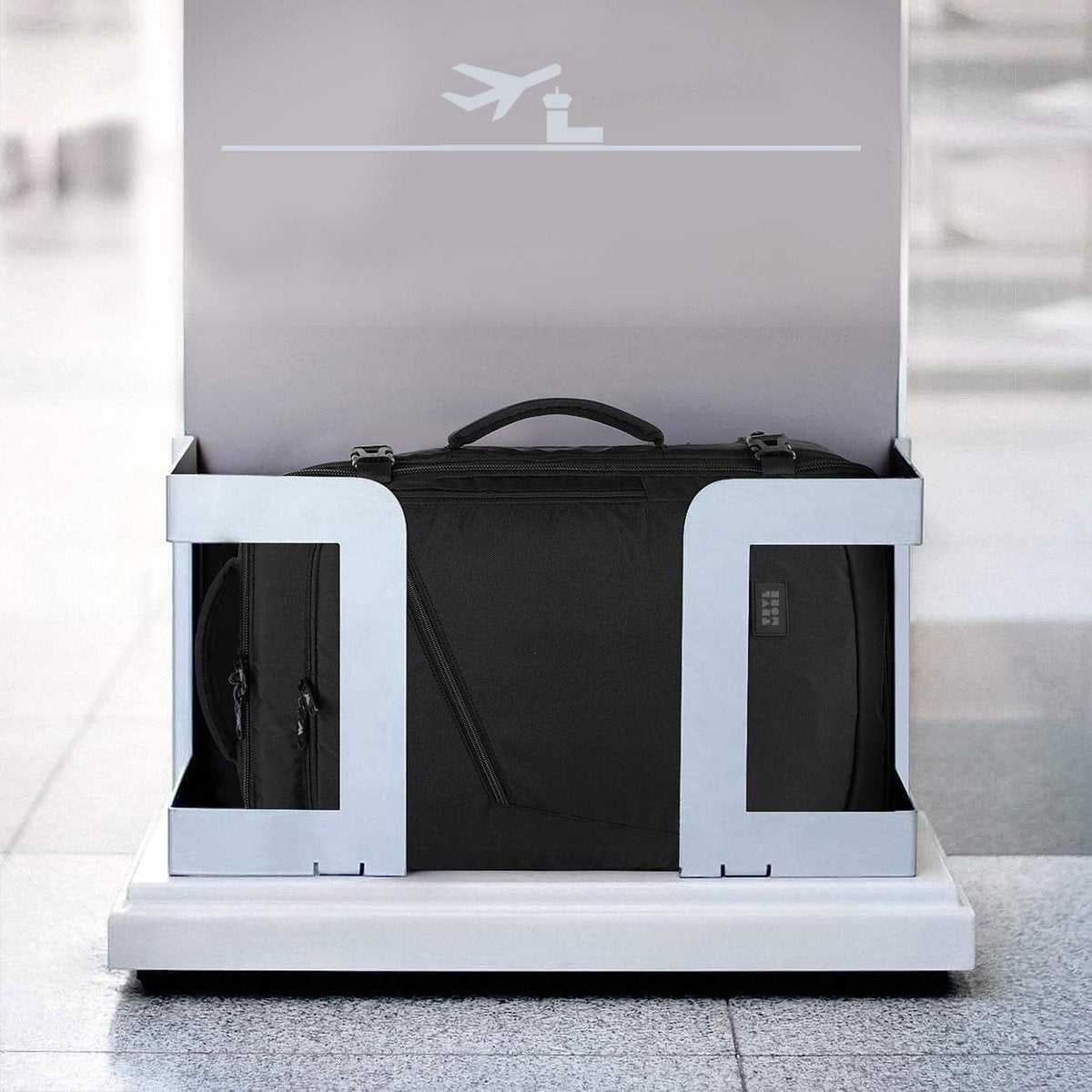 TRVLMORE Reistas - 40L - Rugzak - Handbagage Weekendtas - Backpack - Spatwaterdicht Zwart