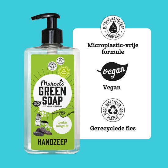 Marcel's Green Soap Handzeep - Tonka & Muguet - 500 ml