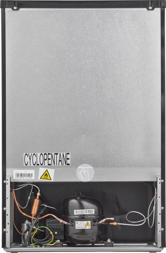 Inventum VR550B tafelmodel vriezer 88 liter - 55 cm breed - Energielabel D - Diepvries - Compact - Vrijstaand - 3 lades - Zwart
