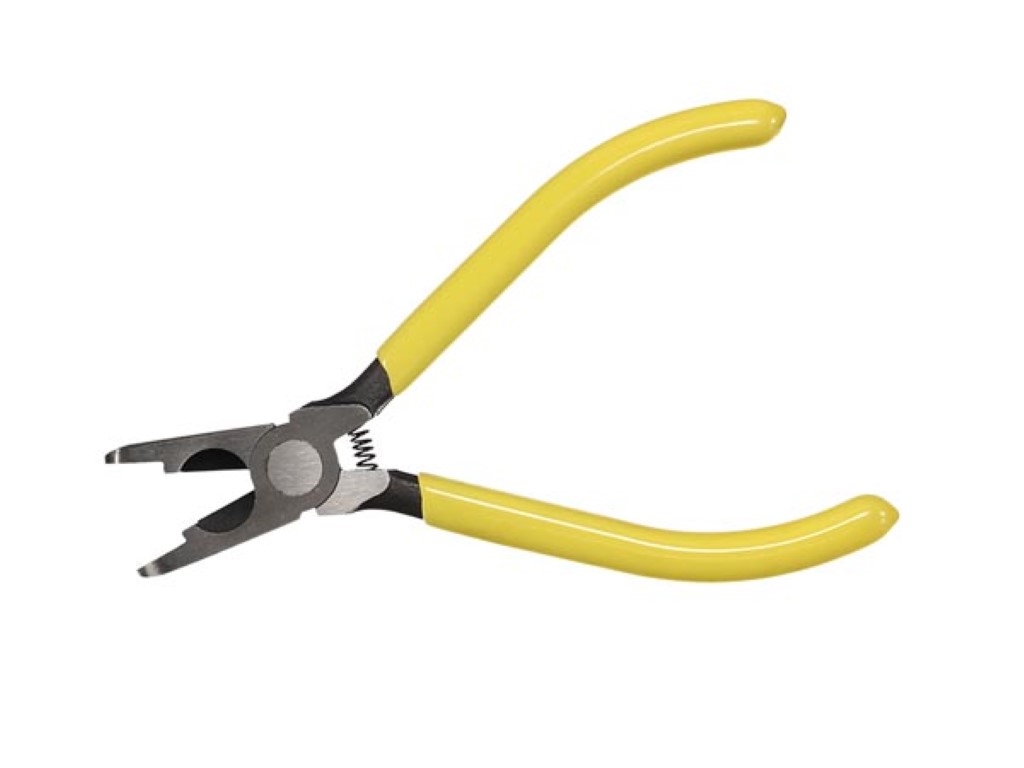 Toolland Krimptang voor UR/UY/UG Connectoren - Geel