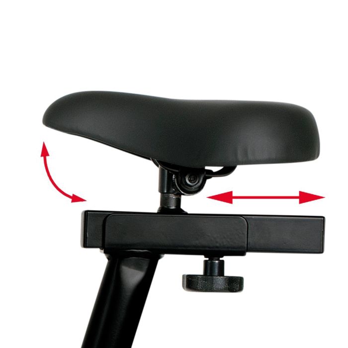 Christopeit AL2 II Hometrainer - Ergometer - 24 Weerstanden - 10 Programma’s - Tablethouder - Zwart