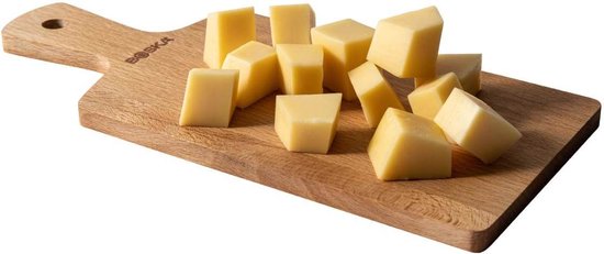 Boska Serveerplank Geneva S - Met handgreep - Europees beukenhout - Bruin - Borrelplank - 27,5 cm