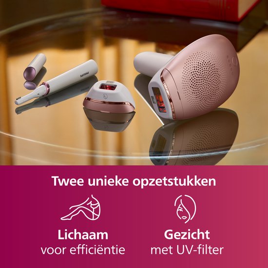 Philips Lumea IPL 7000 series - IPL Ontharingsapparaat - 2 opzetstukken met trimmer - BRI921/00
