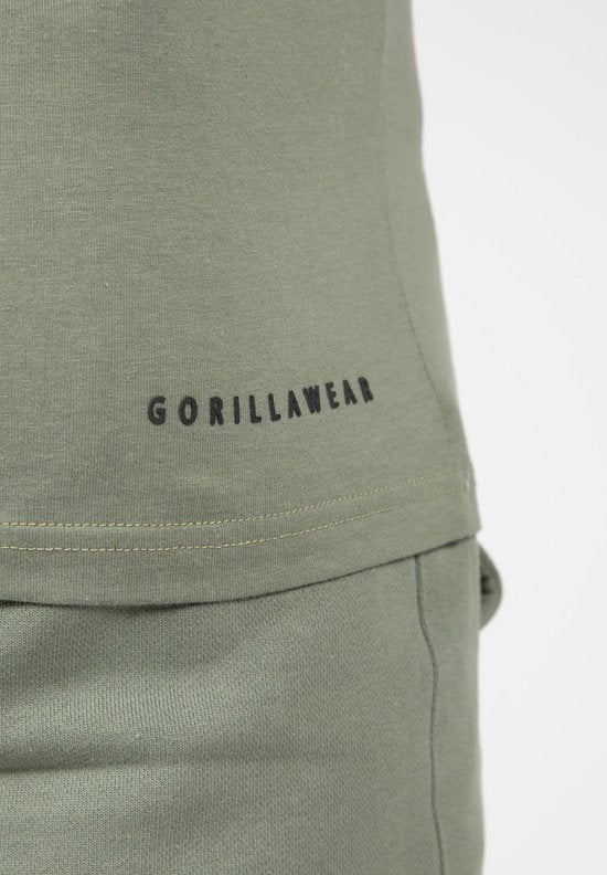 Gorilla Wear Leon T-shirt - Sportshirt - Groen - XL
