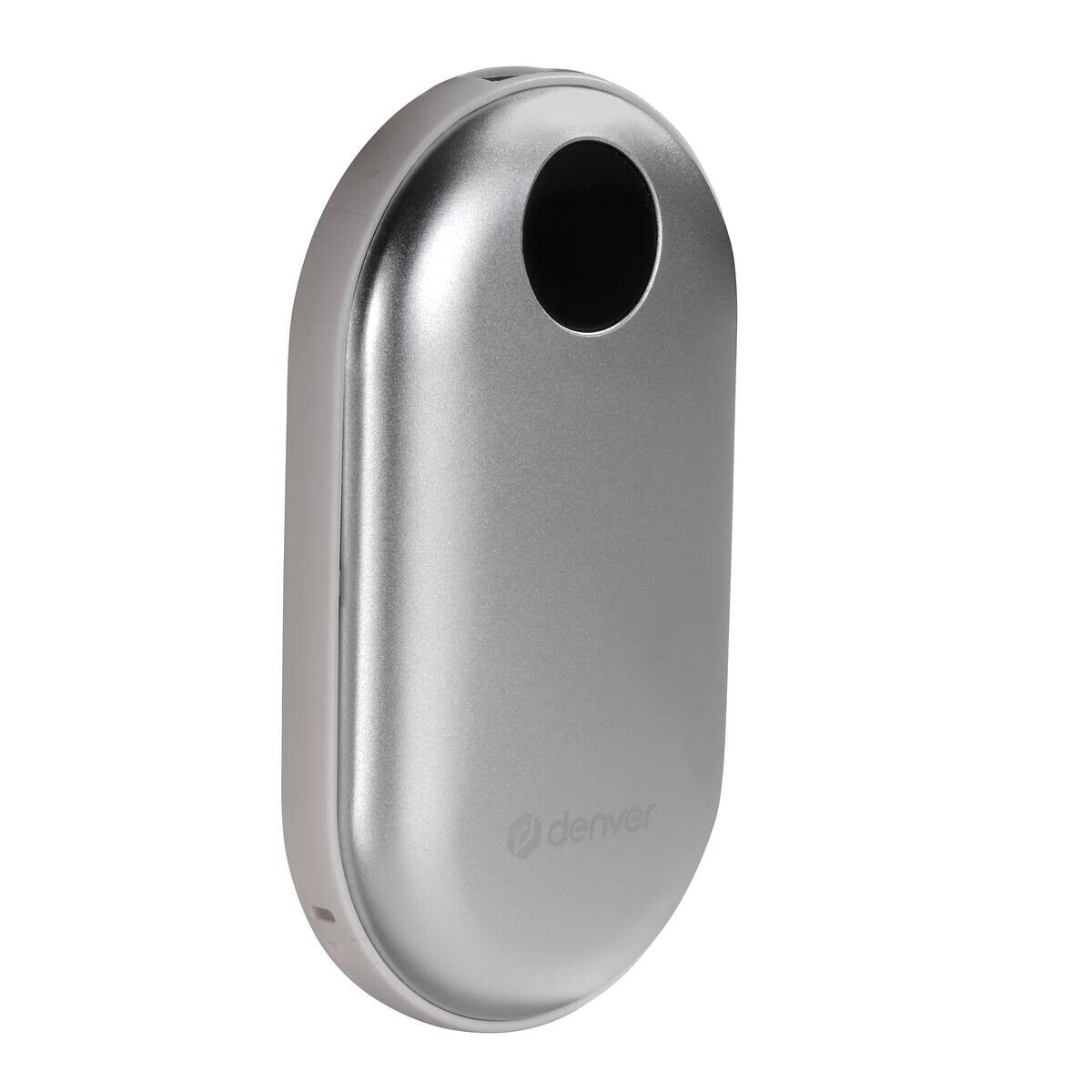Denver Powerbank met Handwarmer 2-in-1 PBH-4003S - Zilver - 4000mAh