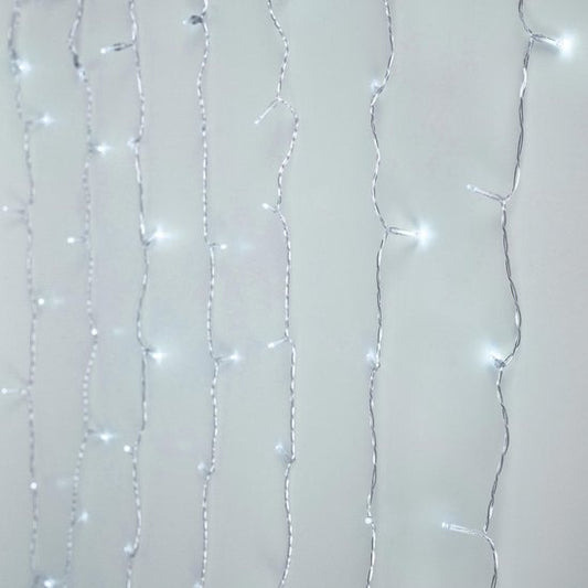 Gordijnverlichting - 240LED - 225x150cm - koel wit
