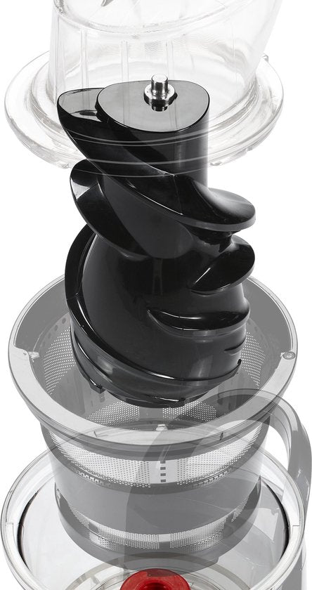 Princess Slowjuicer 202045 – Sapcentrifuge - Juicer - Extra grote vulopening – Hoge sapopbrengst