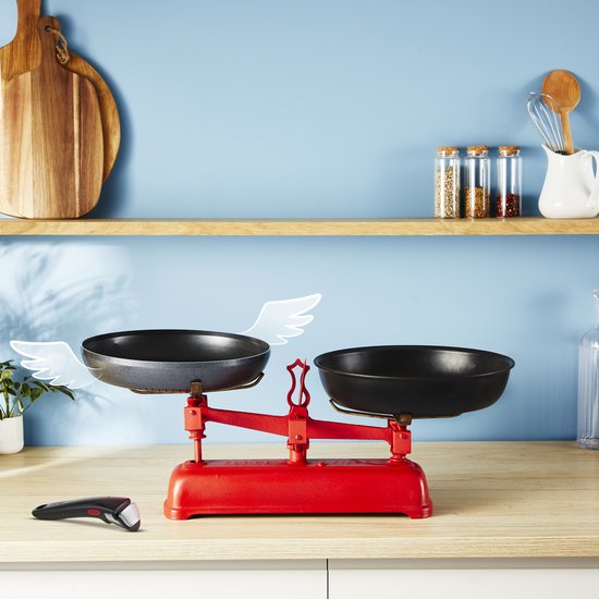 Tefal Ingenio So Light - Pannenset - 16-delig - Inductie - Stapelbaar - Afneembare Handgrepen - Ruimtebesparend