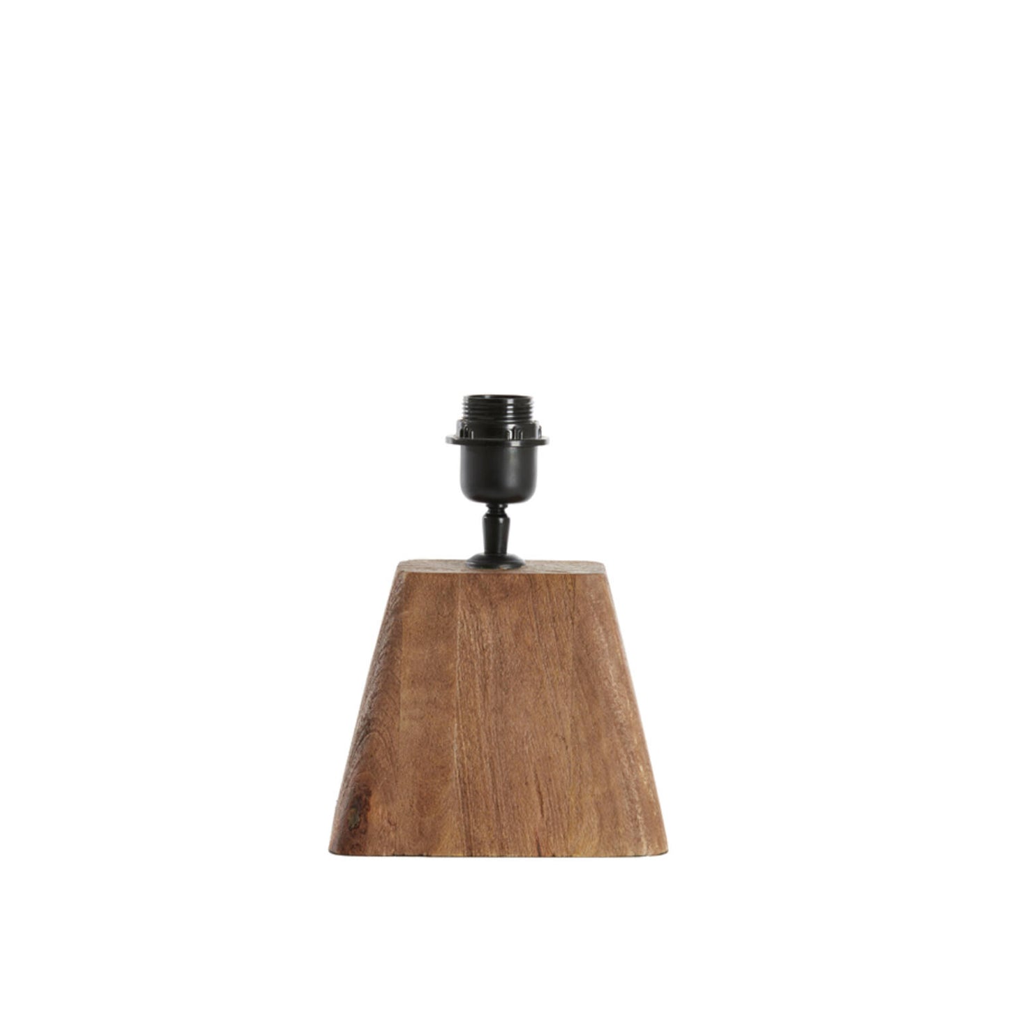 Kardan Lampvoet - Hout - 18x13x15cm - Bruin