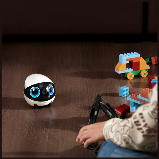 Enabot Air 2 Plus - Intelligente Begeleidingsrobot - 3K HD Camera - Dubbele Communicatie - Wit