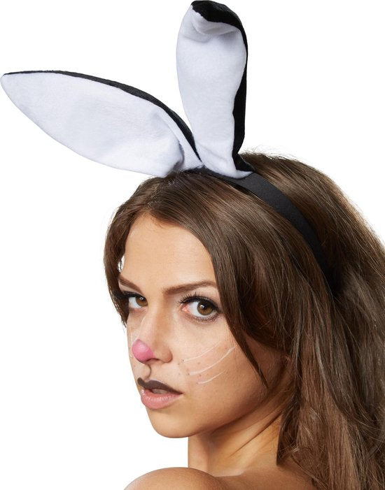 Dressforfun Hot bunny L - verkleedkleding kostuum halloween verkleden feestkleding carnavalskleding carnaval feestkledij partykleding - 302132