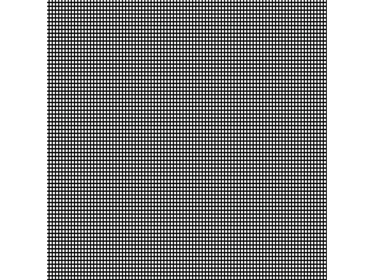Livn Plissehor Raam Plus - Wit - maat 120 x 155 cm