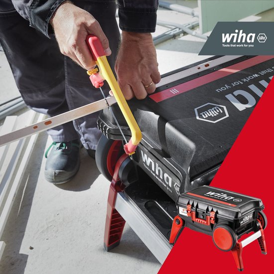 Gereedschapskoffer XXL III (Solo) voor elektricien – WIHA 44129