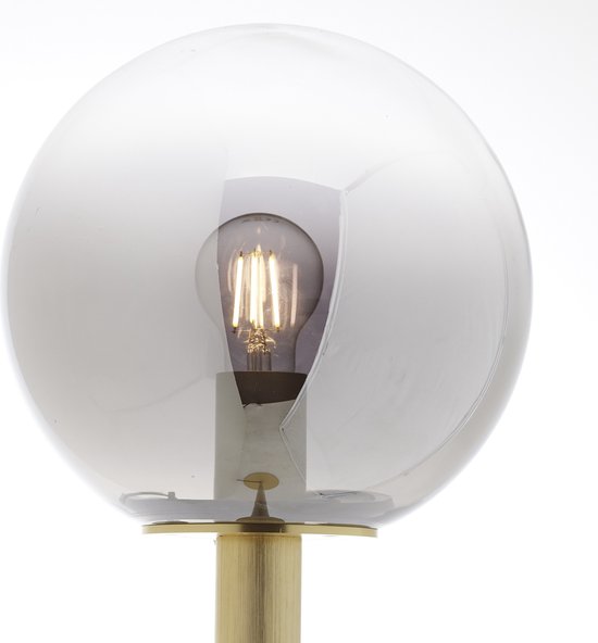 Trio Plafonniere Via – LED Plafondlamp – 36W – Messing – 50x50x6,5 cm