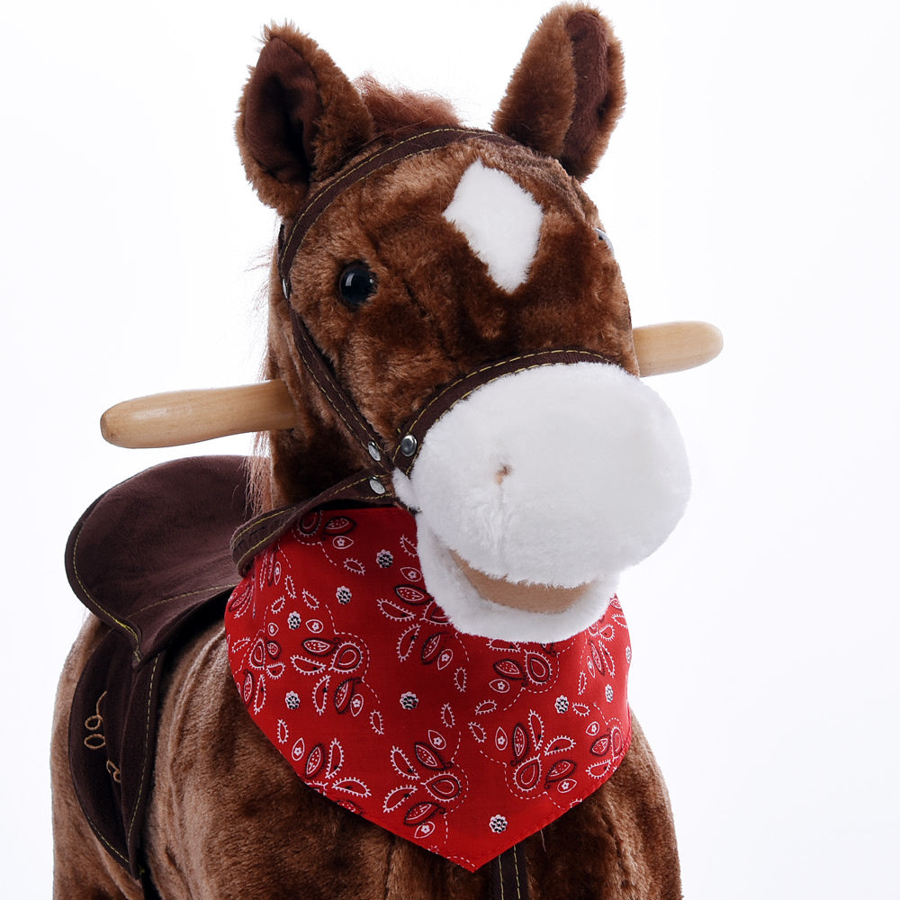 Spielwerk Schommelstoel kinderen paard met stojgbeugels