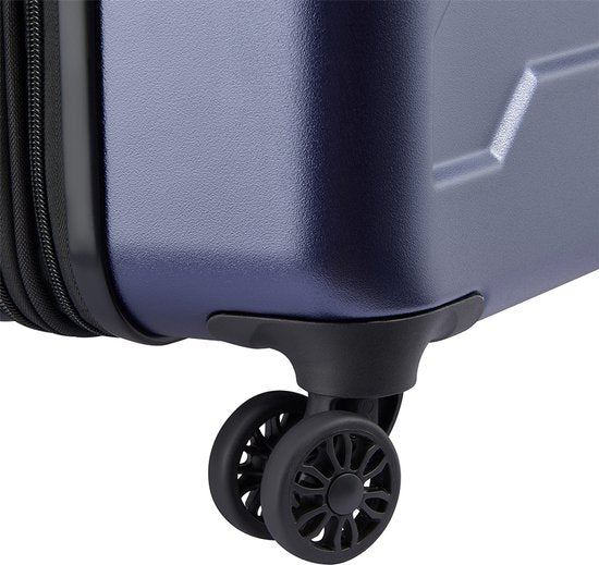 Delsey JH004C 68 cm Vergrootbare Reiskoffer - Blauw