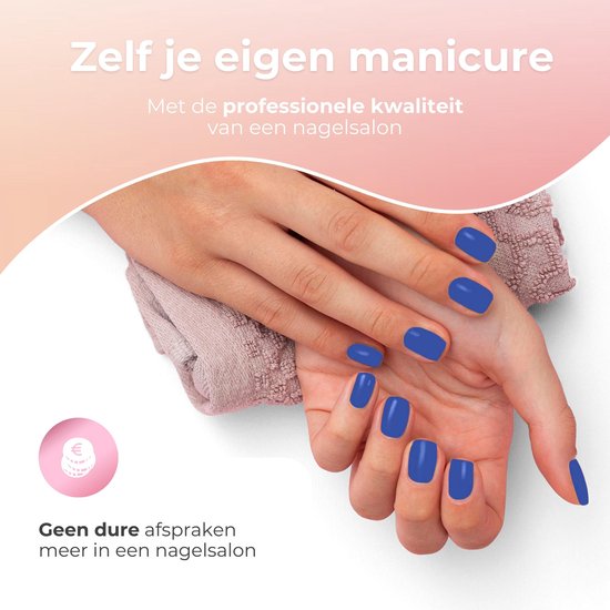 Moods Gellac 6-delige Set - Gellak Starterspakket - Gel Nagellak - 8ML - Blue Serenity - Gellac - Nagels - Chique Kleuren - HEMA- & TPO-vrij
