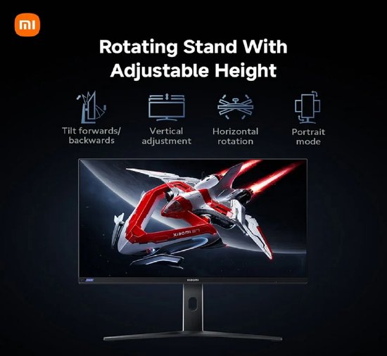 Xiaomi G Pro 27i - QHD Gaming Monitor - IPS - 180 Hz - Zilver