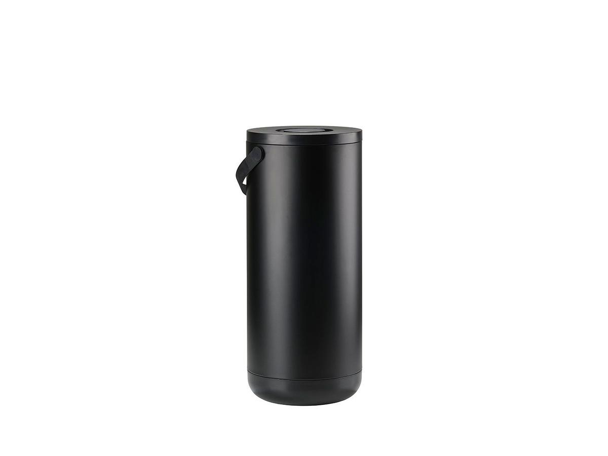 Zone Denmark Circular Afvalemmer - Slim deksel- en zakophangsysteem - maat 35L - Zwart