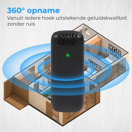 Nuvance - Draadloze Microfoon - 2 Stuks met Oplaadcase - Incl. Lighting Converter - Dasspeld Microfoon - Usb C - Lavelier Microfoon - Plug & Play