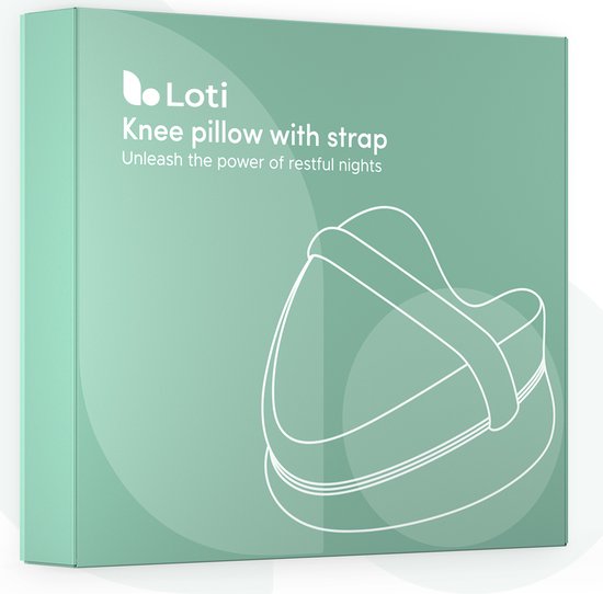 Loti Kniekussen Voor In Bed – Orthopedisch Kniekussen Met Band – Ergonomisch Beenkussen – Houding Correctie – Zijslaapkussen – Traagschuim – Zijslaper – Kussen Voor Benen – Hartvorm – Dust
