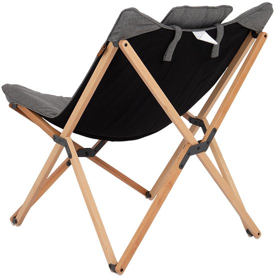 Bo-Camp - Urban Outdoor - Relaxstoel - Wembley - M - Nika - Grijs