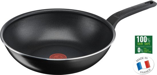 Tefal Easy Cook & Clean - Wokpan - Ø 28 cm - Anti-aanbaklaag - Niet Geschikt voor Inductie