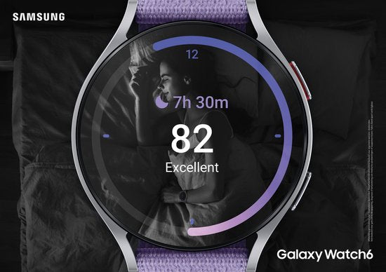 Samsung Galaxy Watch6 - LTE/4G-variant - Smartwatch - 40mm - Grafiet