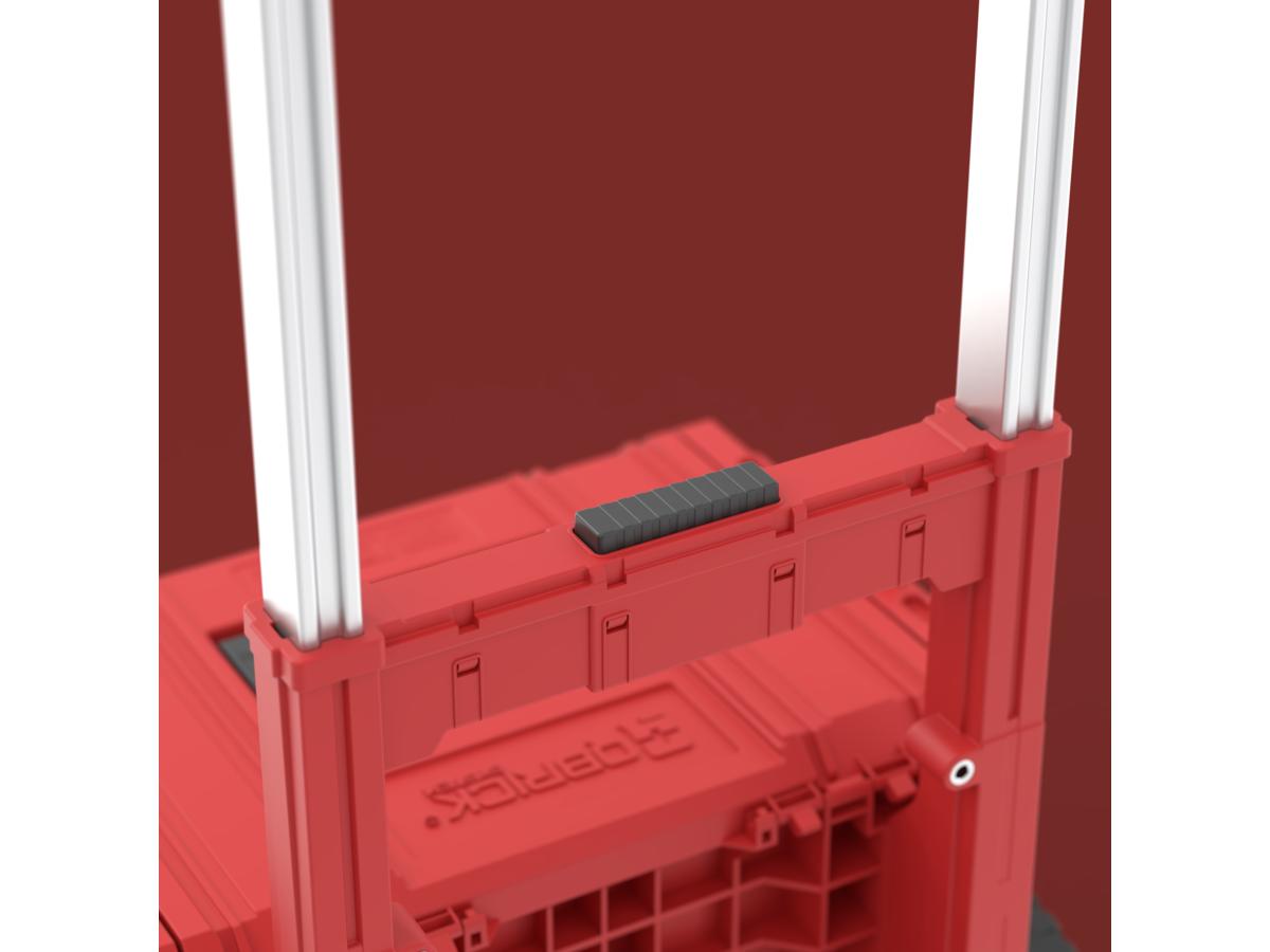 Qbrick Pro Cart 2.0 Plus - Compact en Duurzaam - Rood