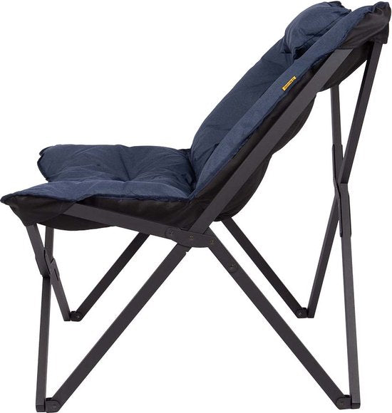 Bo-Camp - Industrial - Relaxstoel - Brandon - Cationic - Blauw