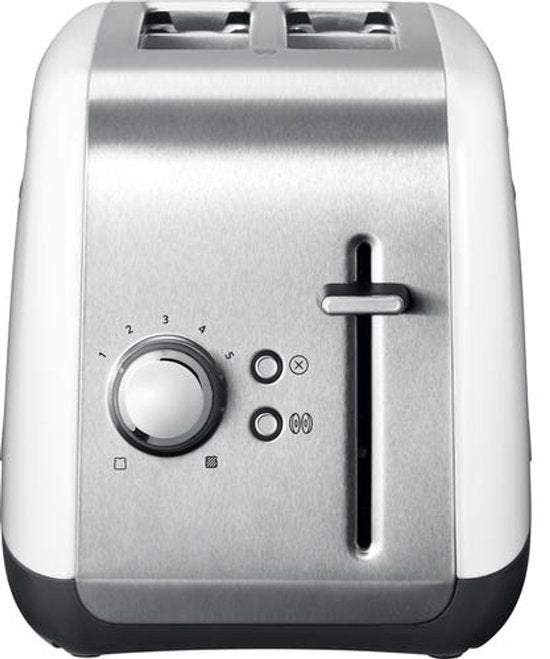 KitchenAid 5KMT2115EWH 5 2 snede(n) 1100 W Roestvrijstaal, Wit