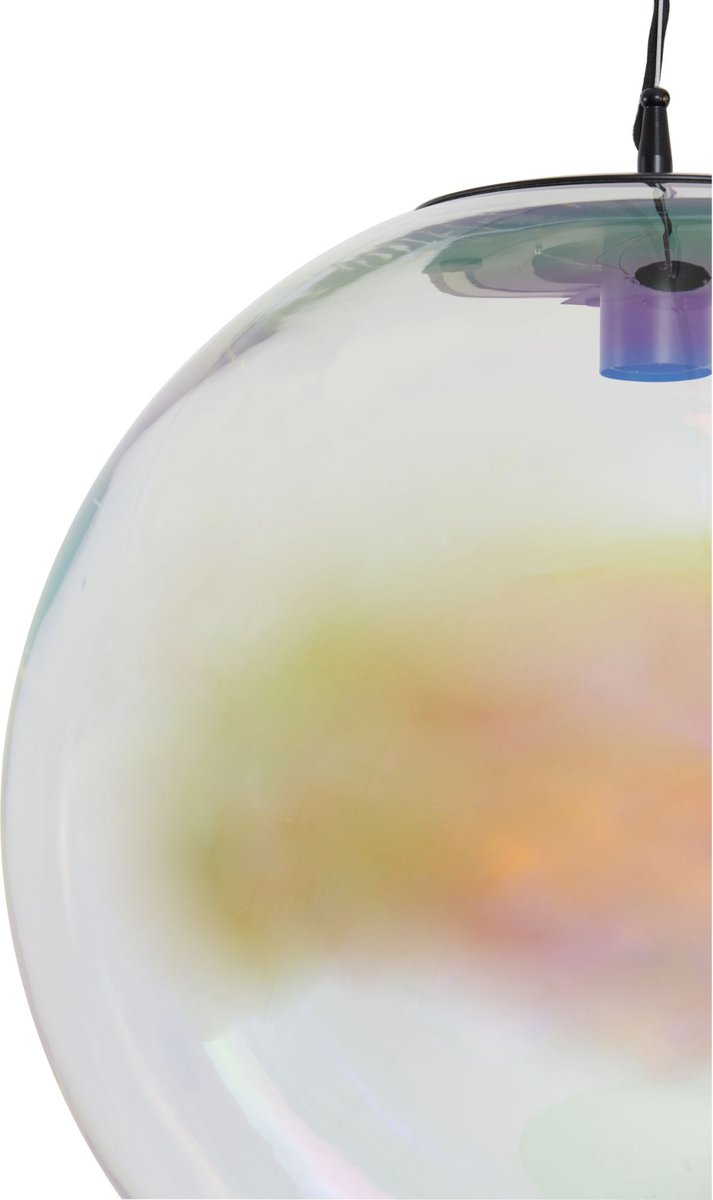 Light & Living Hanglamp Medina - Multicolor Glas - Ø48cm - Modern & Elegant voor Woonkamer, Slaapkamer of Eetkamer