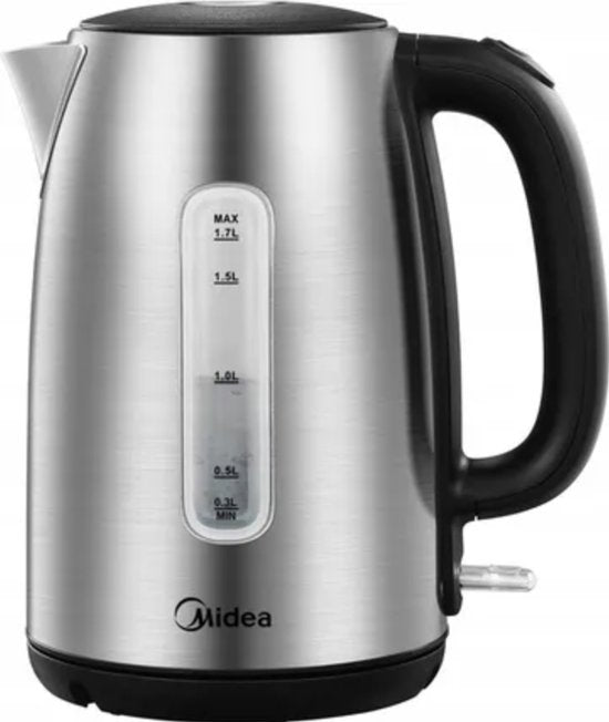 Midea Waterkoker MK-17S30B2-E5 - 6 kooktemperaturen - 1.7L - RVS
