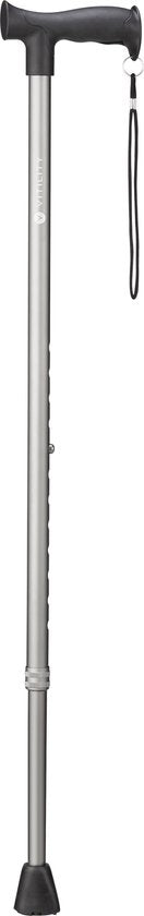 VITILITY Wandelstok - Antraciet - Verstelbaar - Ergonomisch - Wandelstokken