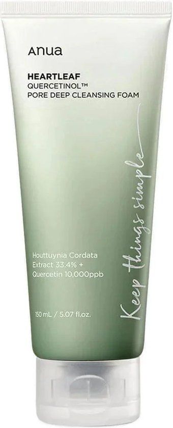 ANUA - Heartleaf Quercetinol Pore Deep Cleansing Foam - Koreaanse huidverzorging - 150 ml